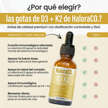 Haloraco - BeIIa D3 K2 Drops